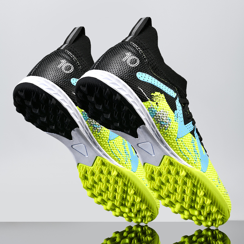 99KS-Stock High Top TF Football Shoes,EU Sizes 35-45 — 3
