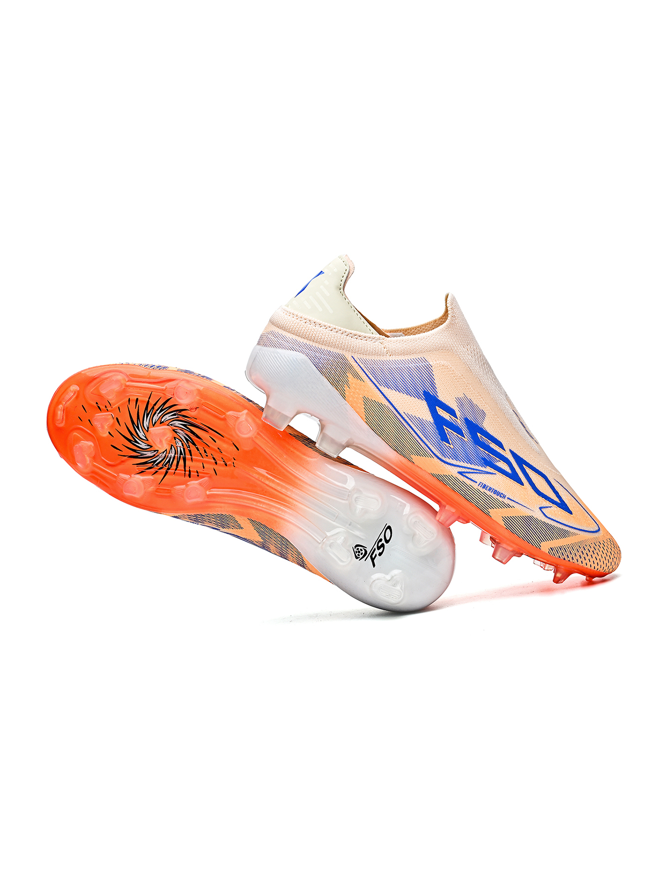 T29C-Stock Low-cut Slip-on Firm Ground Football Shoes,EU Sizes 35-45 — 9