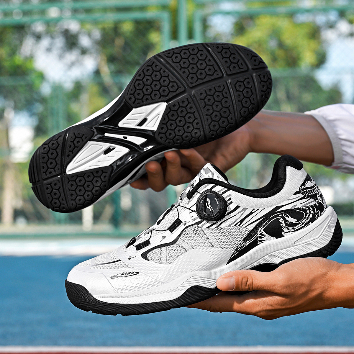 Y003-Stock Non-slip Badminton Shoes,EU Sizes 36-46 — 1