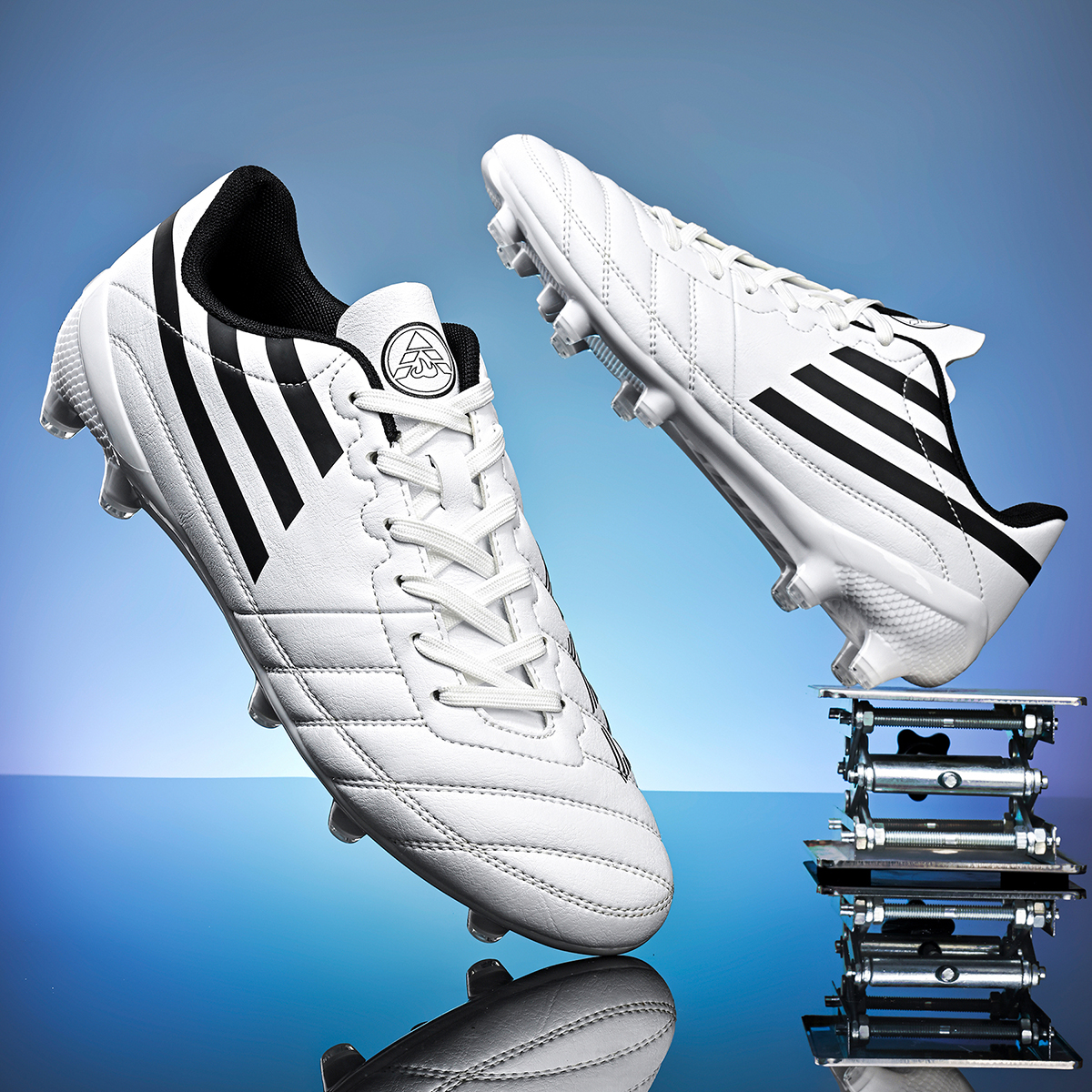 3560C-Lace-Up Long Stud Soccer Cleats Sizes 35-45 — 9