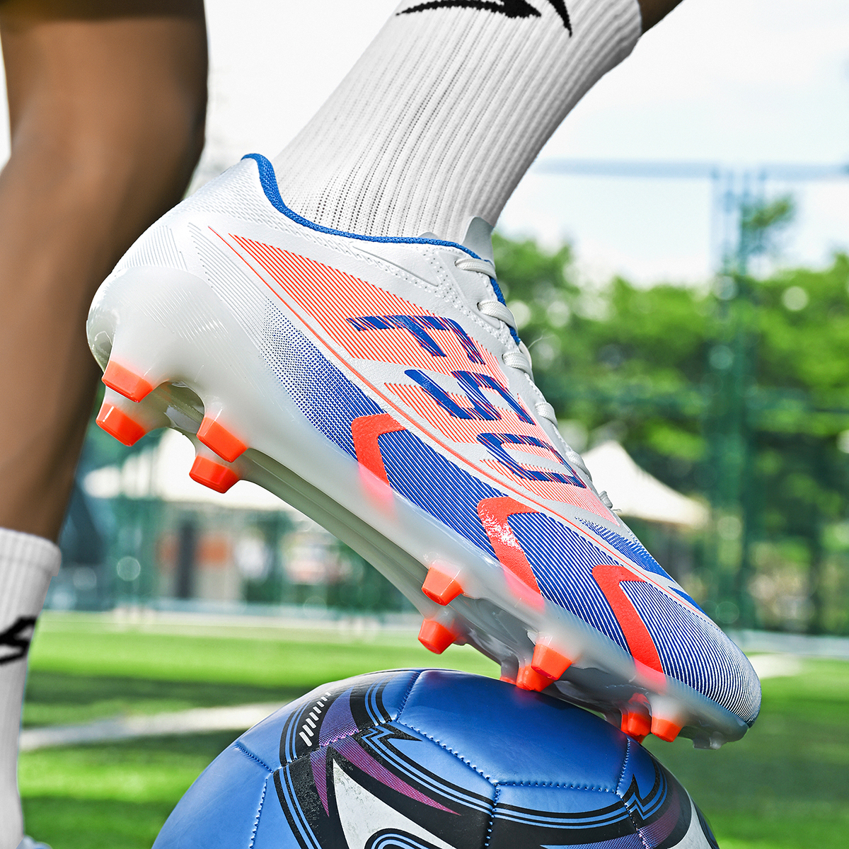 DF001C-Stock Lace-up FG Football Shoes,EU Sizes 35-45 — 16