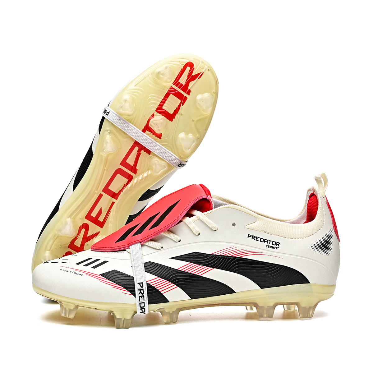 T21C-Stock Fold-Over Tongue FG Football Boots,EU Sizes 35-45 — 5