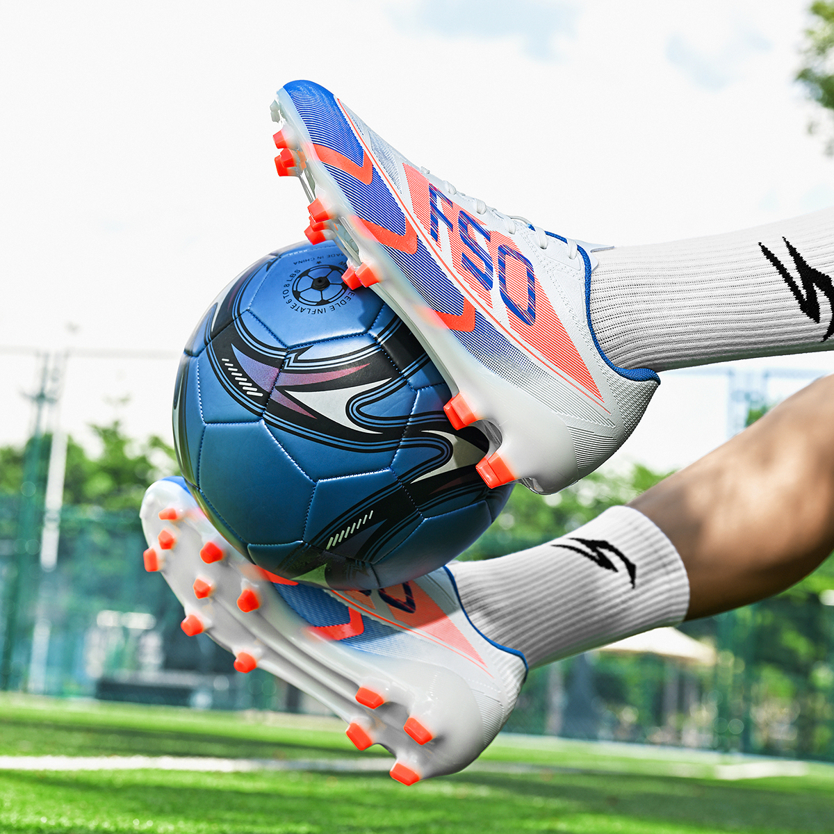 DF001C-Stock Lace-up FG Football Shoes,EU Sizes 35-45 — 13