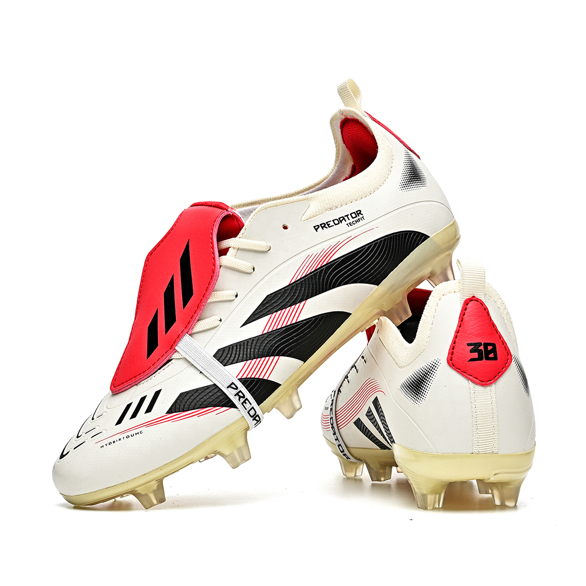 T21C-Stock Fold-Over Tongue FG Football Boots,EU Sizes 35-45 — 4