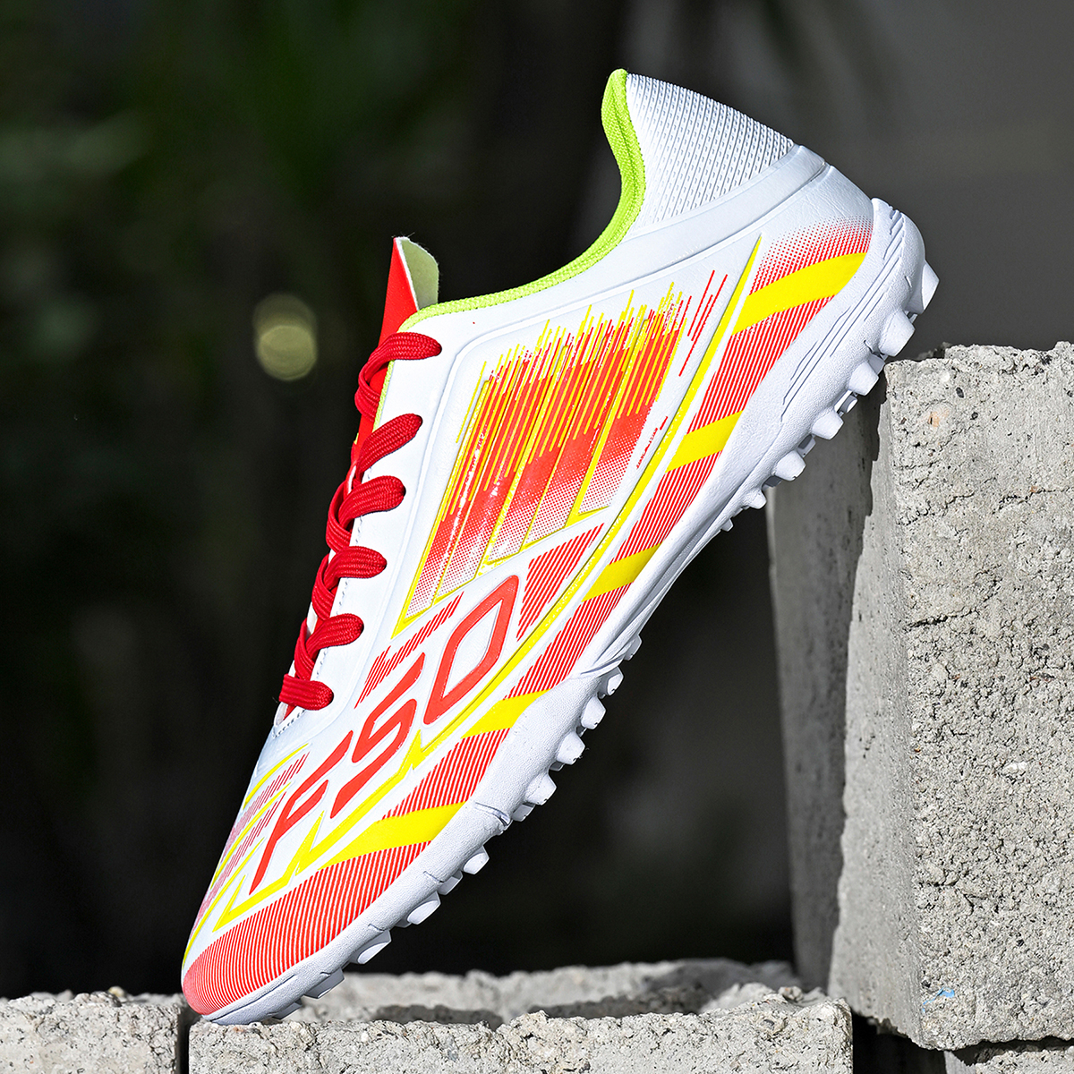 DF002S-Stock Lace-up TF Football Shoes,EU Sizes 35-45 — 2