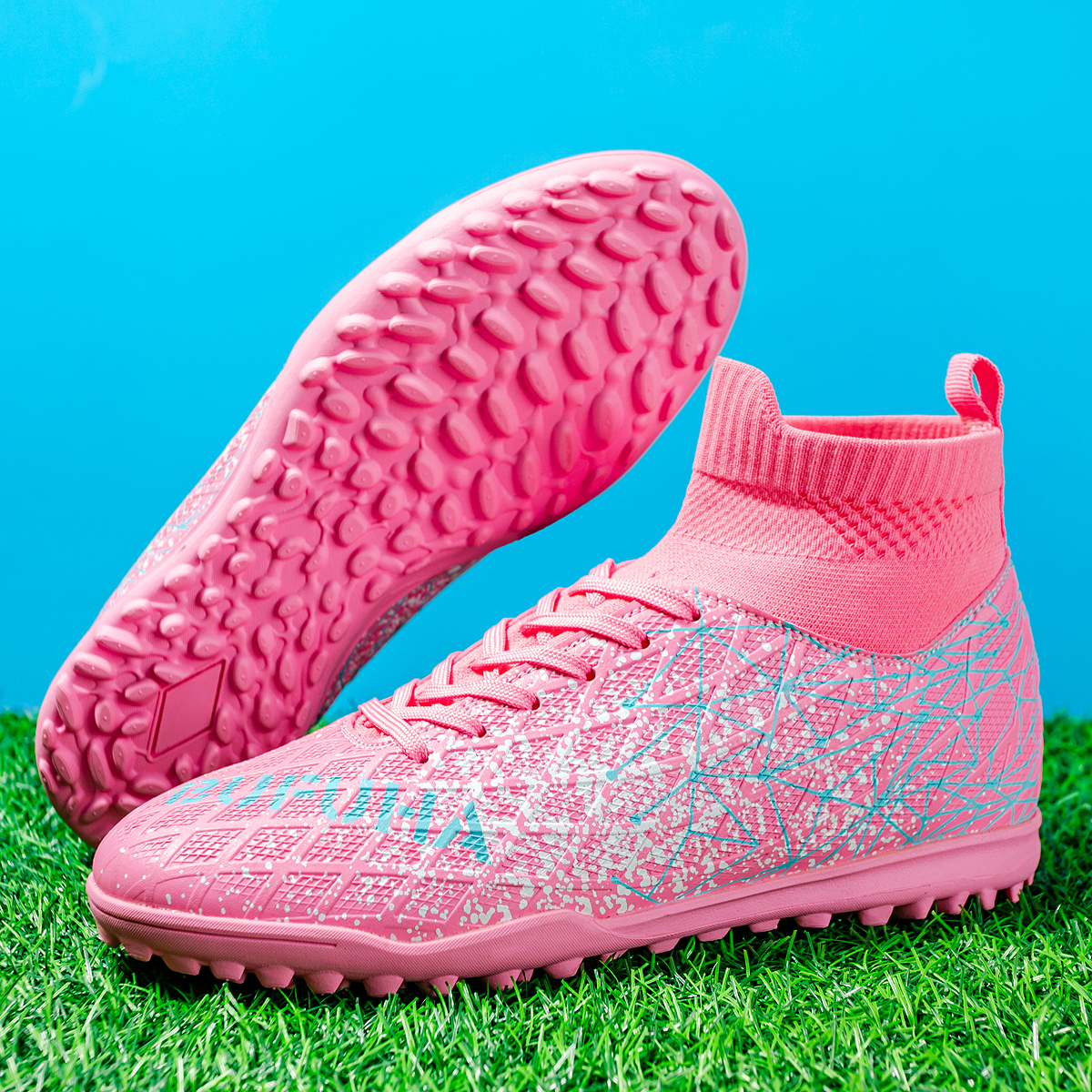 190S-High-Cut Turf Soccer Cleats Sizes 35-45 — 7