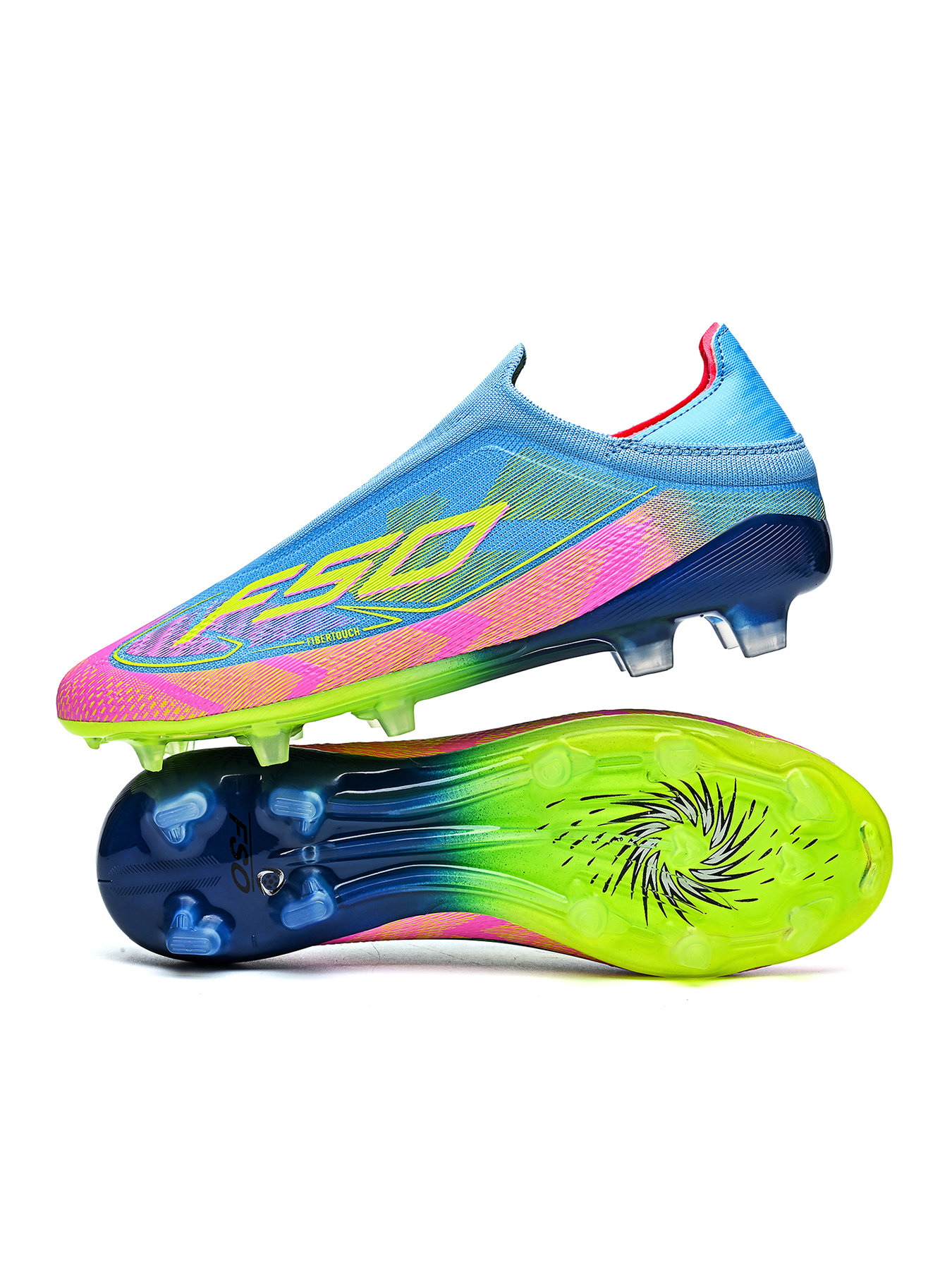 T29C-Stock Low-cut Slip-on Firm Ground Football Shoes,EU Sizes 35-45 — 13