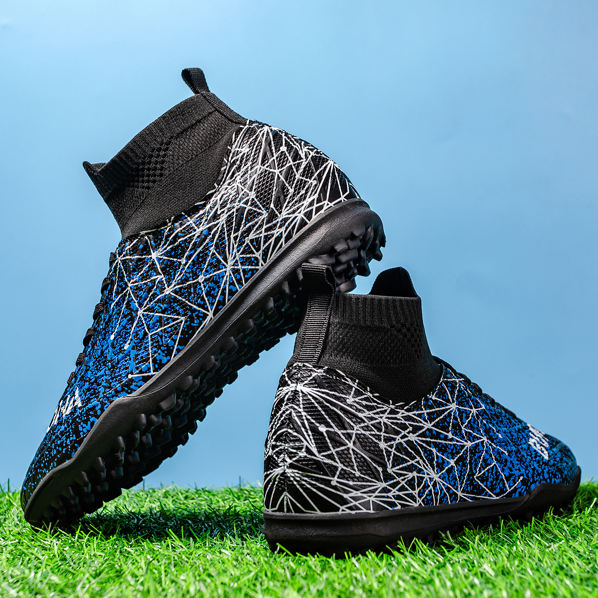 190S-High-Cut Turf Soccer Cleats Sizes 35-45 — 10