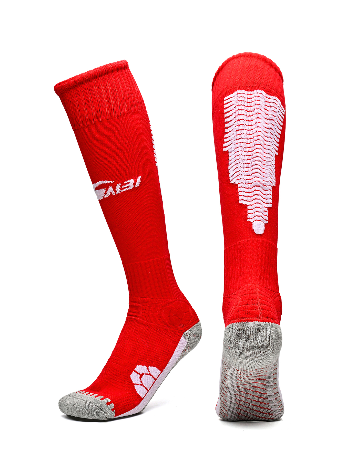 SBWZ-003-Long Football Socks with Thick Terry Sole, Sizes S-L — 6