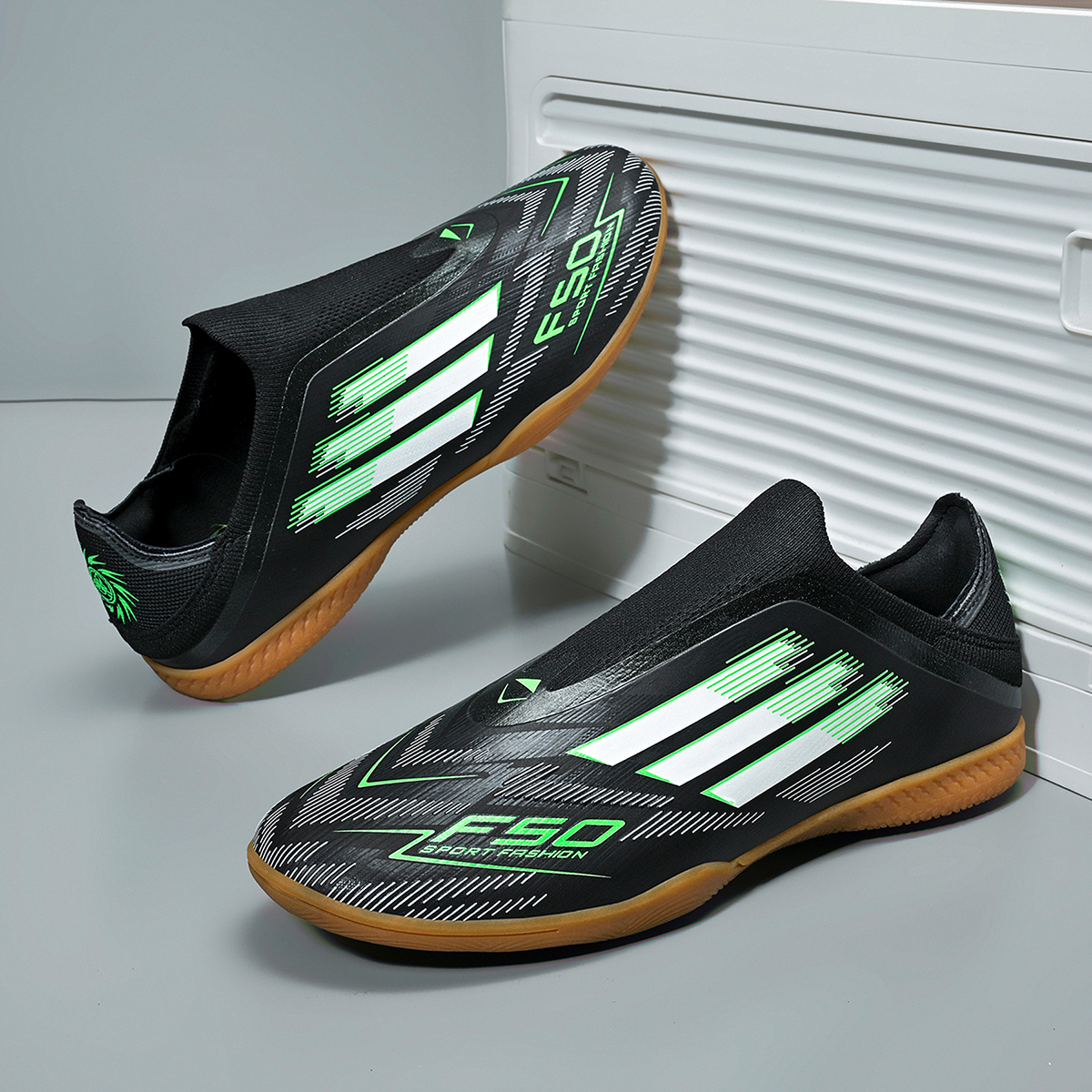 2566P-Stock Slip-on IC Football Shoes,EU Sizes 35-45 — 7