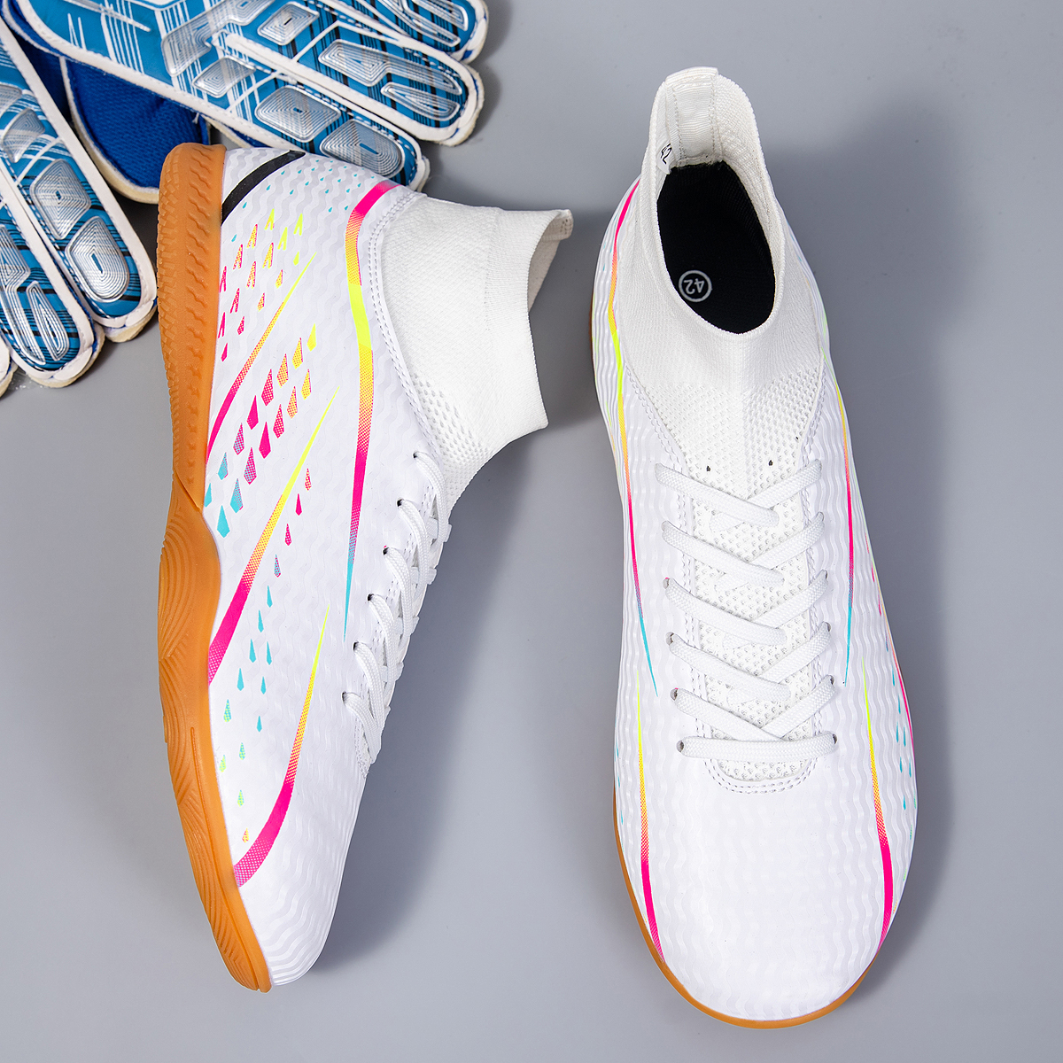8070P-Stock Lace-up Football Shoes,EU Sizes 38-45 — 15