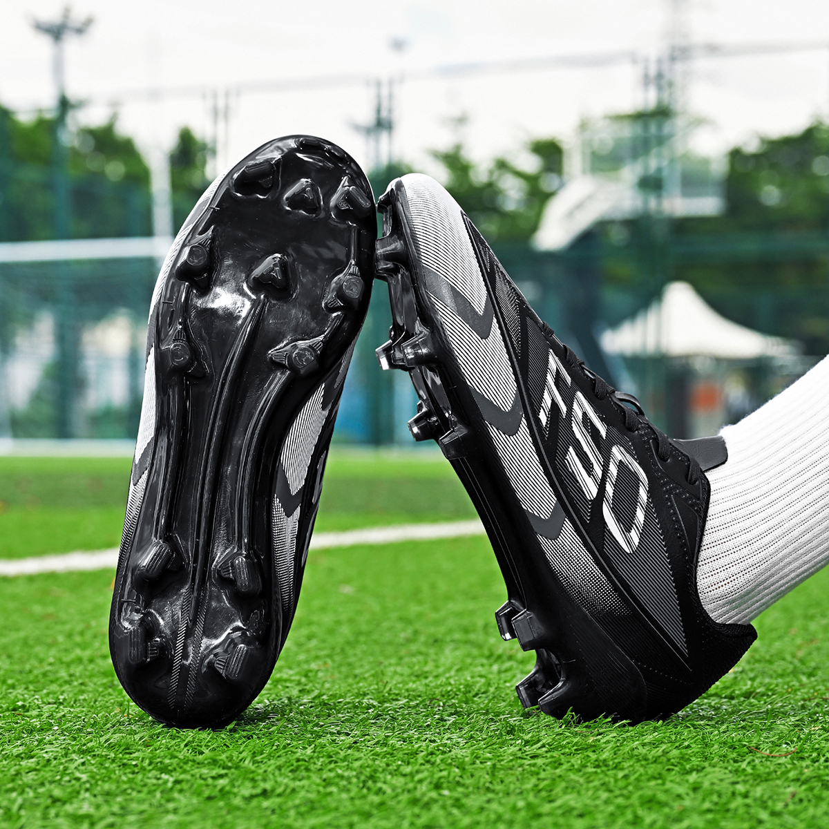 DF001C-Stock Lace-up FG Football Shoes,EU Sizes 35-45 — 3