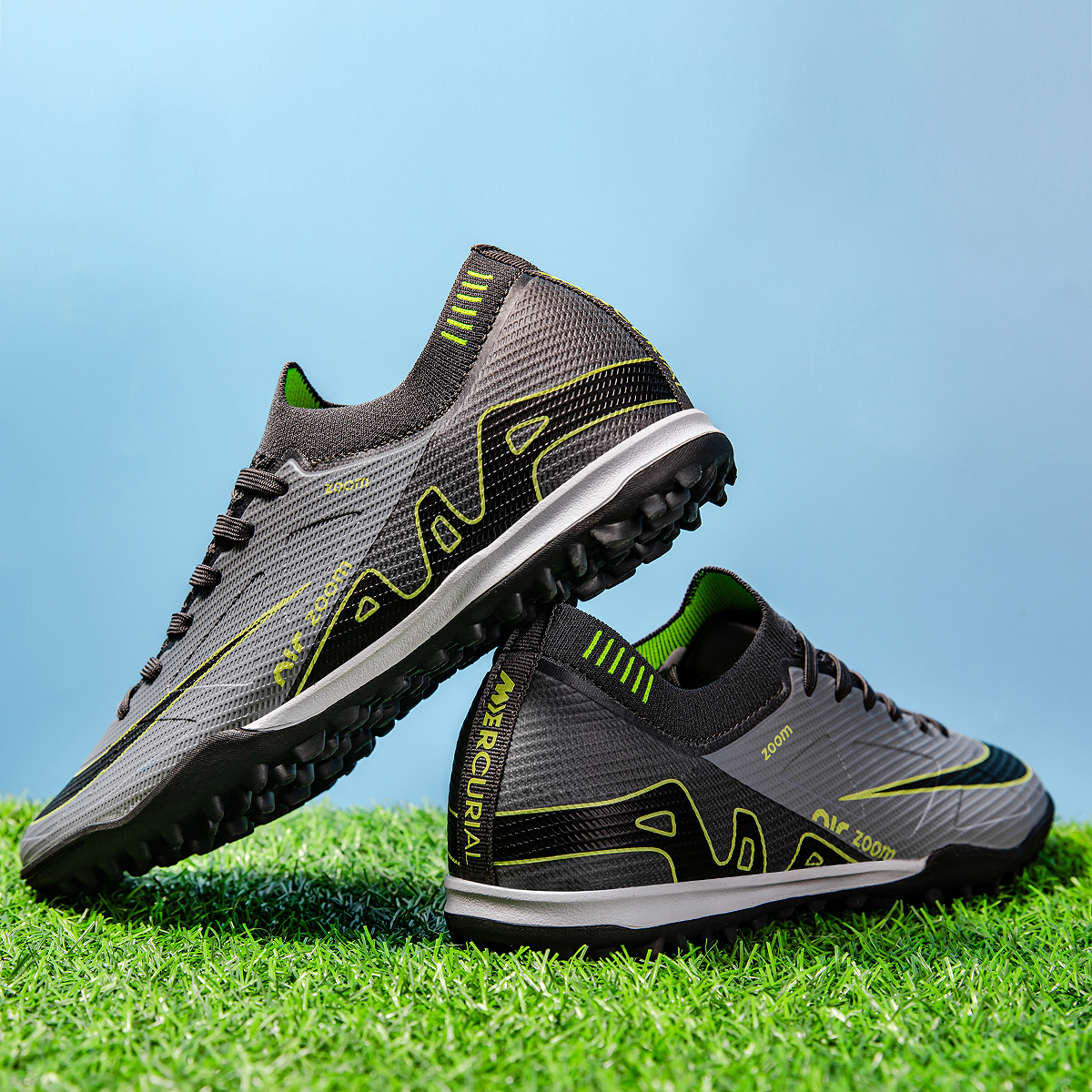 198S-TPU Seamless Turf Soccer Shoes Sizes 35-45 — 11