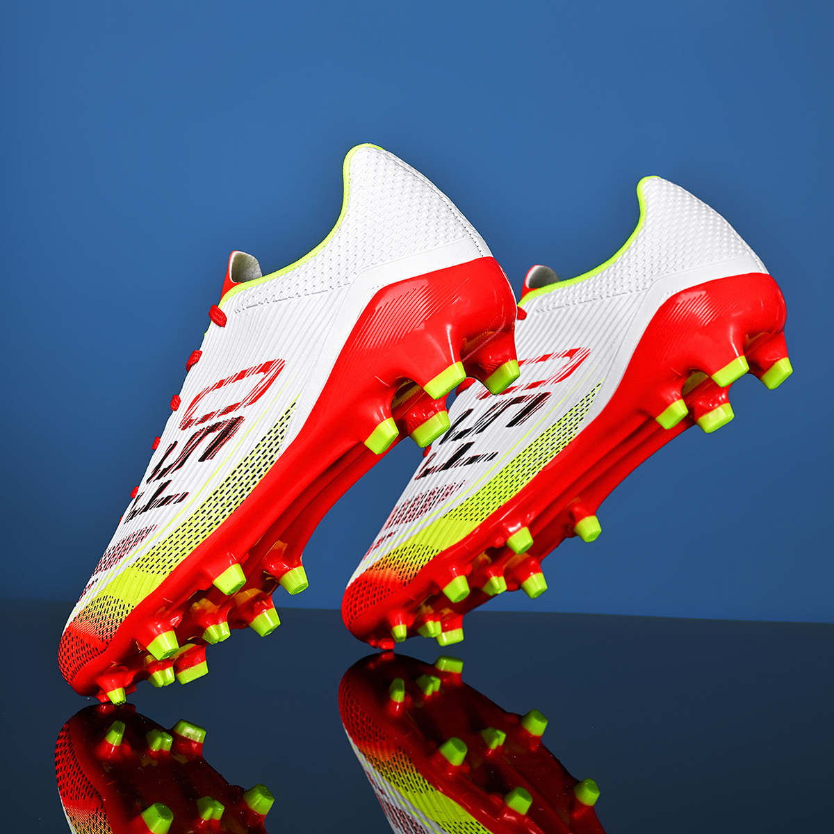 JDQ-002C-Stock Lace-up Firm Ground Football Shoes,EU Sizes 35-45 — 12